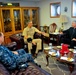 USS George Washington sailors meet with Bishop Richard Spencer