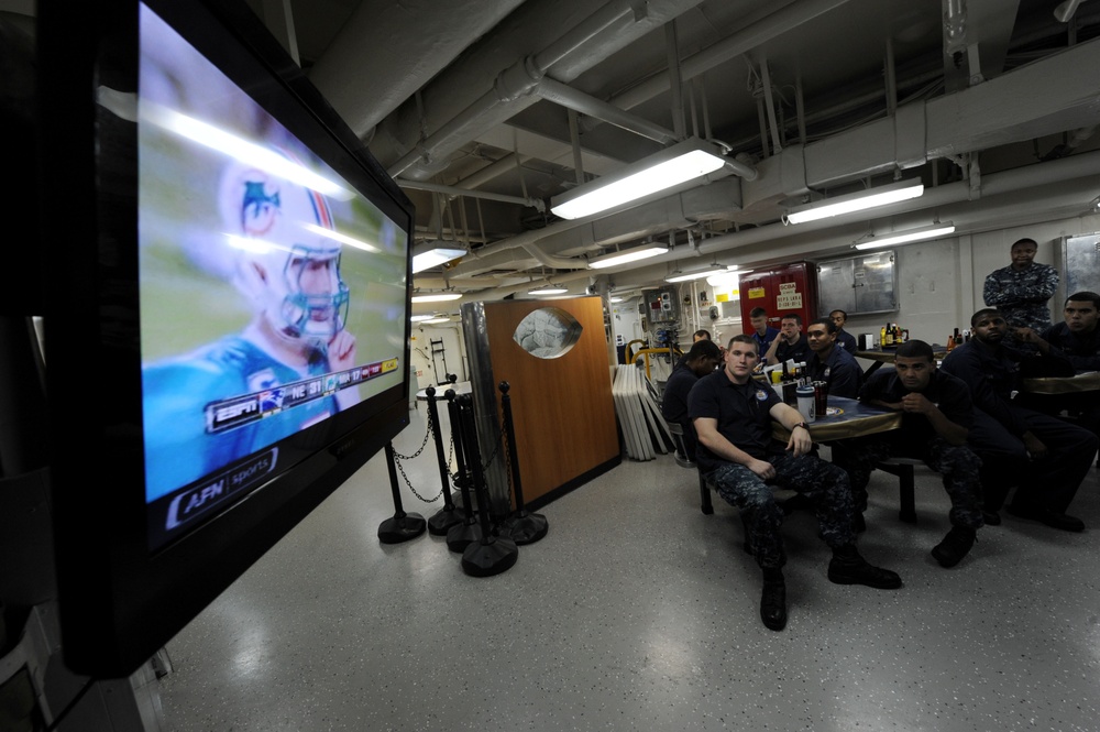 USS John C. Stennis in the Indian Ocean