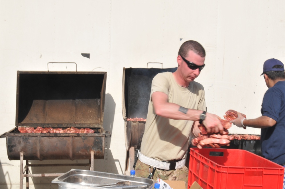 ‘Resolute’ Warriors assist with Feeding Freedom