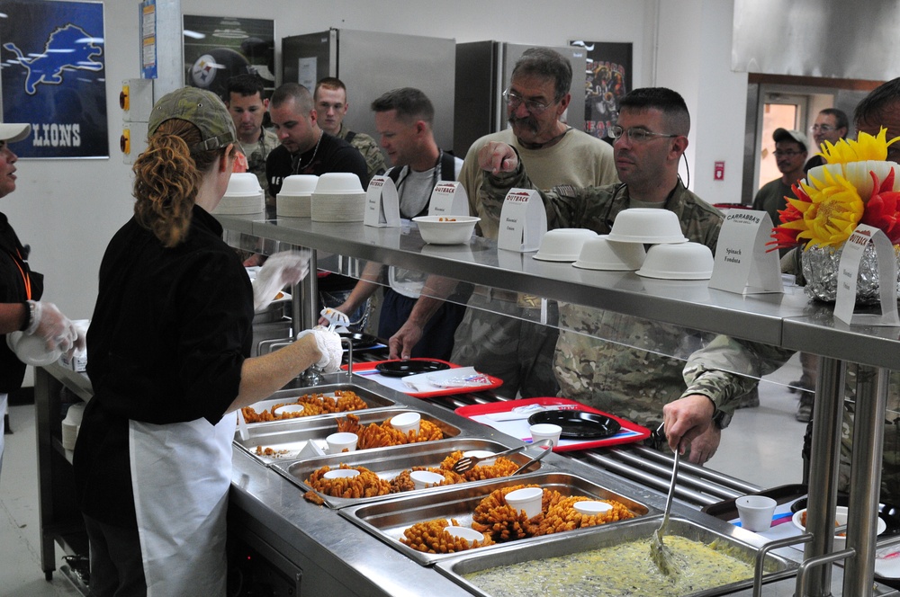 ‘Resolute’ Warriors assist with Feeding Freedom