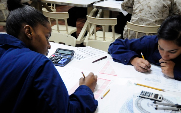 USS Comstock in the Pacific Ocean