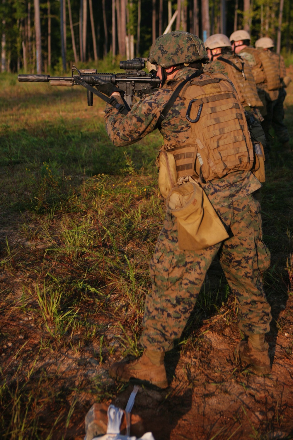 2D Recon Bn. live fire exercise