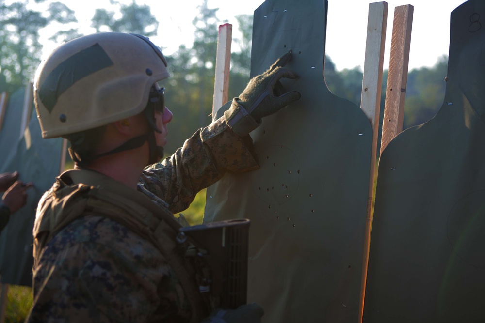 2D Reconnaissance Battalion live fire exercise