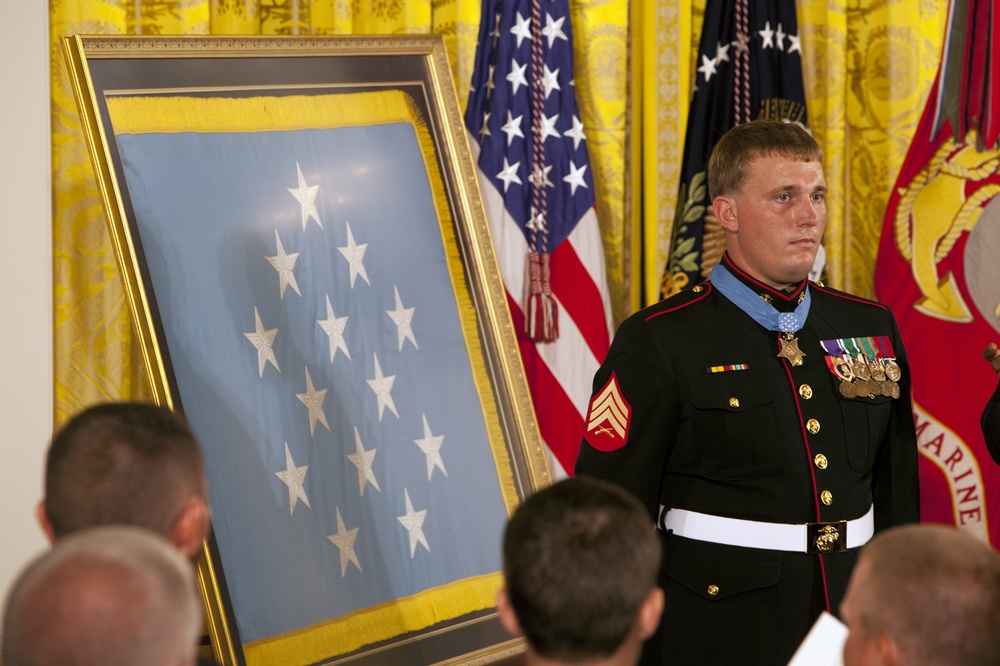 Medal of Honor recipient Sgt. Dakota Meyer