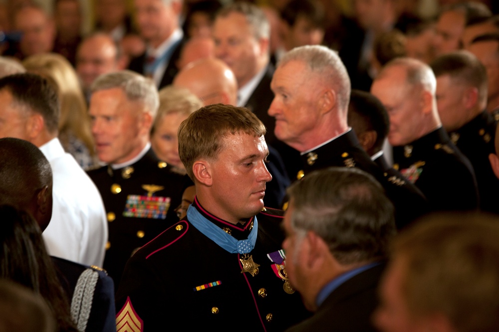 Medal of Honor recipient Sgt. Dakota Meyer