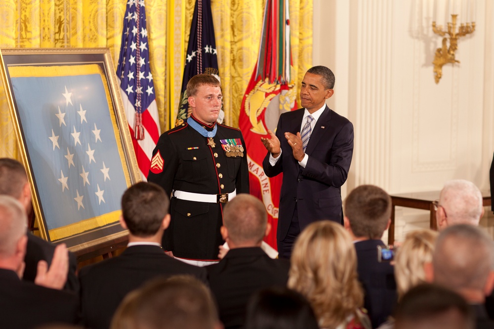 Medal of Honor recipient Sgt. Dakota Meyer