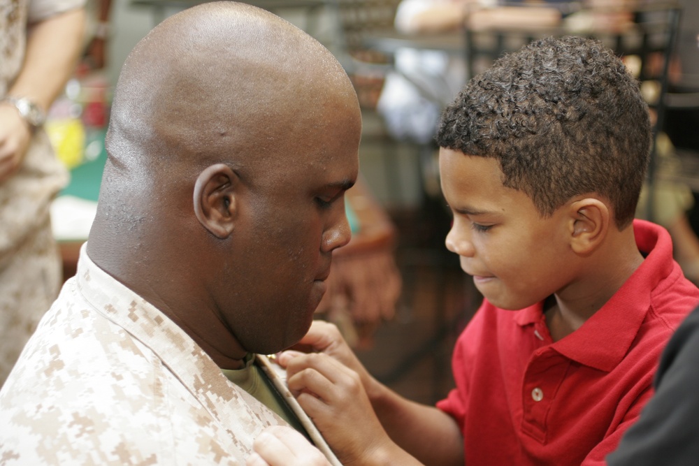 Havelock native Marine returns home for ceremony, to recognize life influences