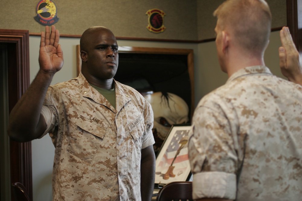 Havelock native Marine returns home for ceremony, to recognize life influences