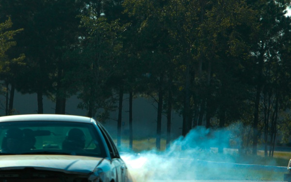 Crash Course: Marines ram and swerve their way through advanced driving class