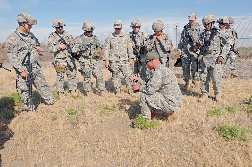 Counter improvised explosive device training