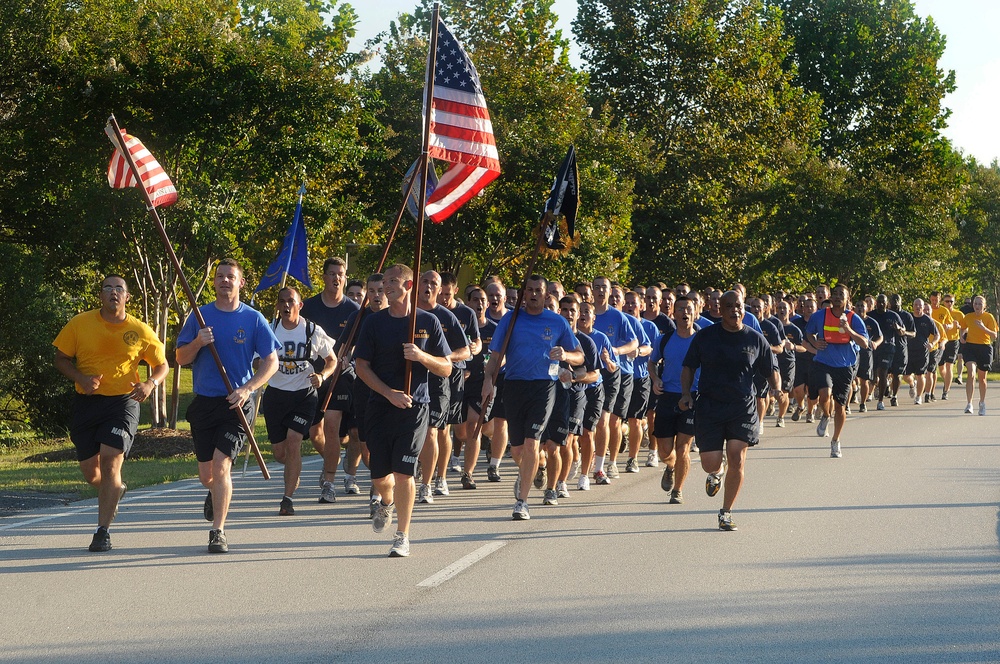 The 10th annual Heritage Run at Patriot's Point