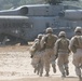 Marine infantrymen train with Super Stallion