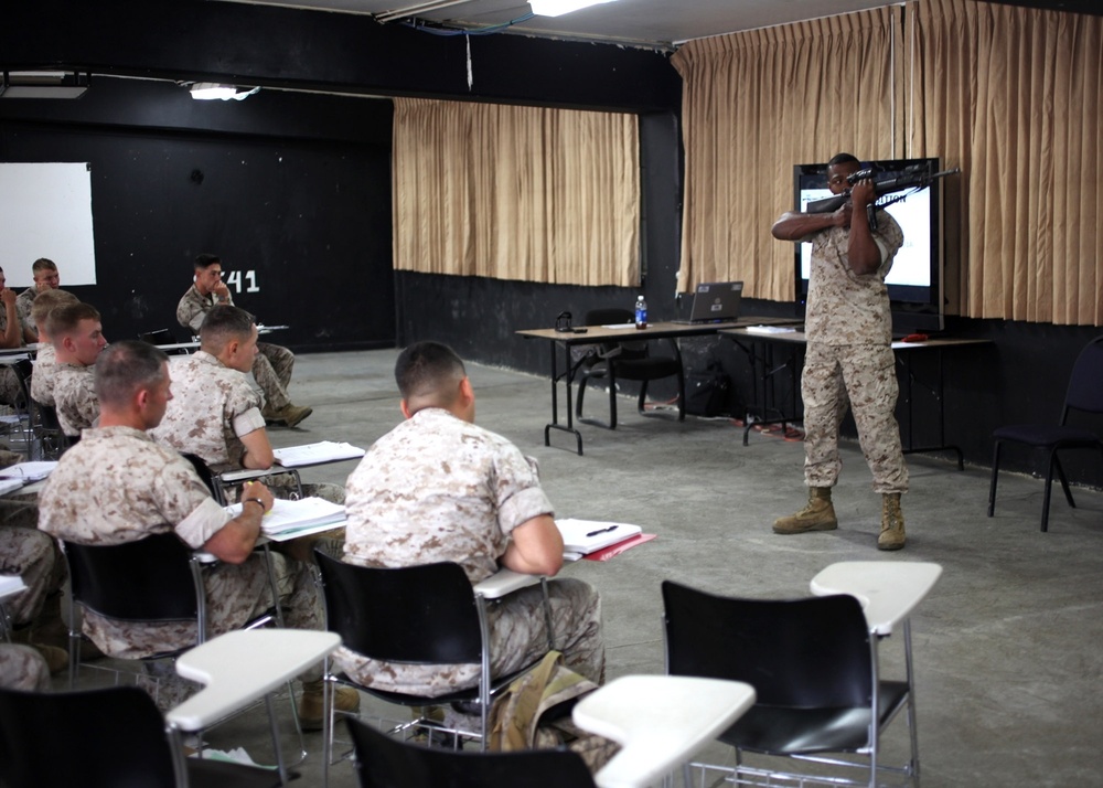 Marines enhance marksmanship skills to become coaches