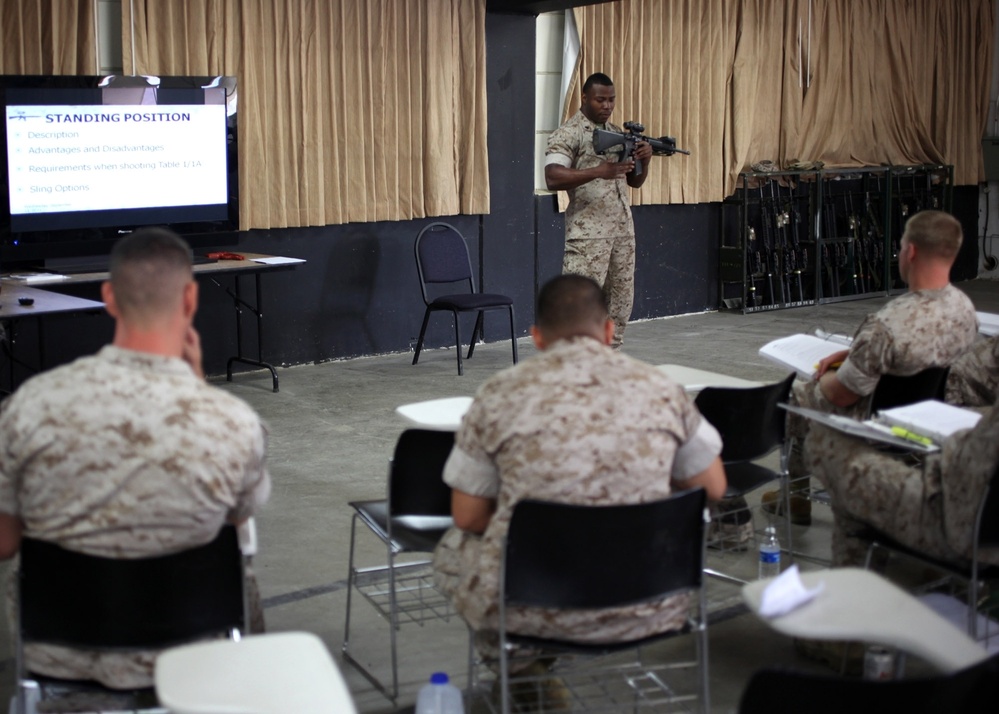 Marines enhance marksmanship skills to become coaches