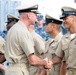 USS Blue Ridge pinning ceremony