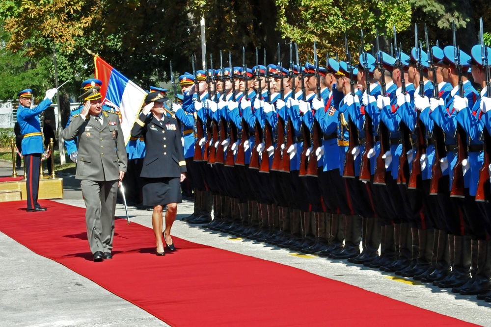 Ohio adjutant general conducts National Guard State Partnership Program visit to Serbia