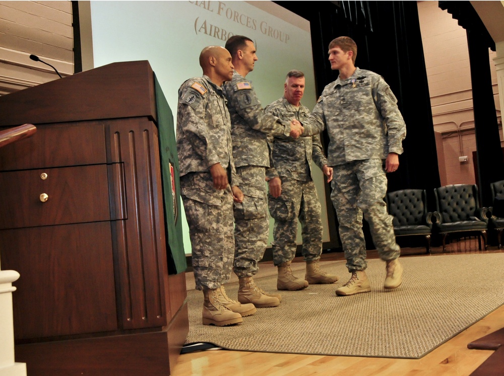 Valor ceremony honors Special Forces soldiers