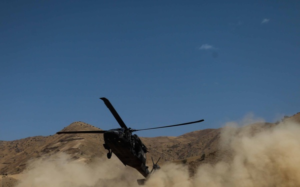 Clearing operation in Babakashan province