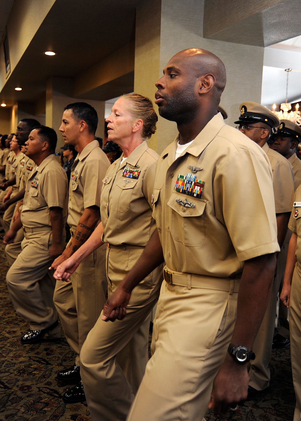 FY11 Chief Petty Officer pinning ceremony