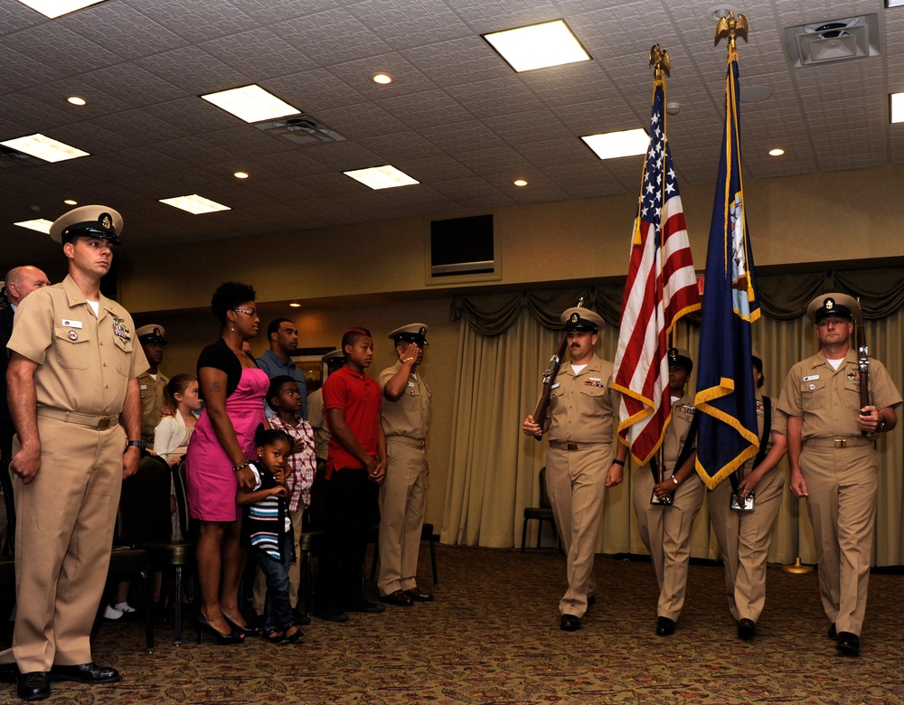 FY11 Chief Petty Officer pinning ceremony