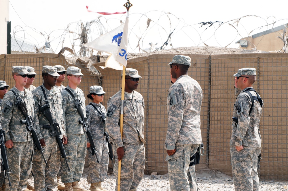565th transfers authority to 305th Quartermaster
