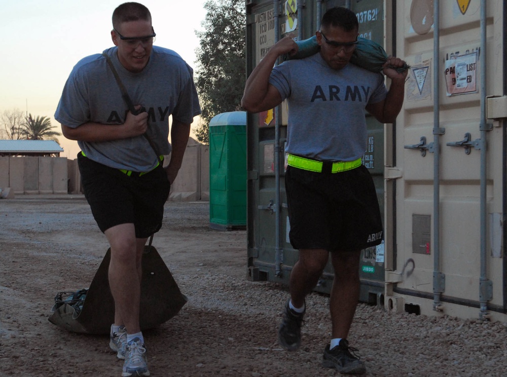 Importance of nutrition and exercise during deployment