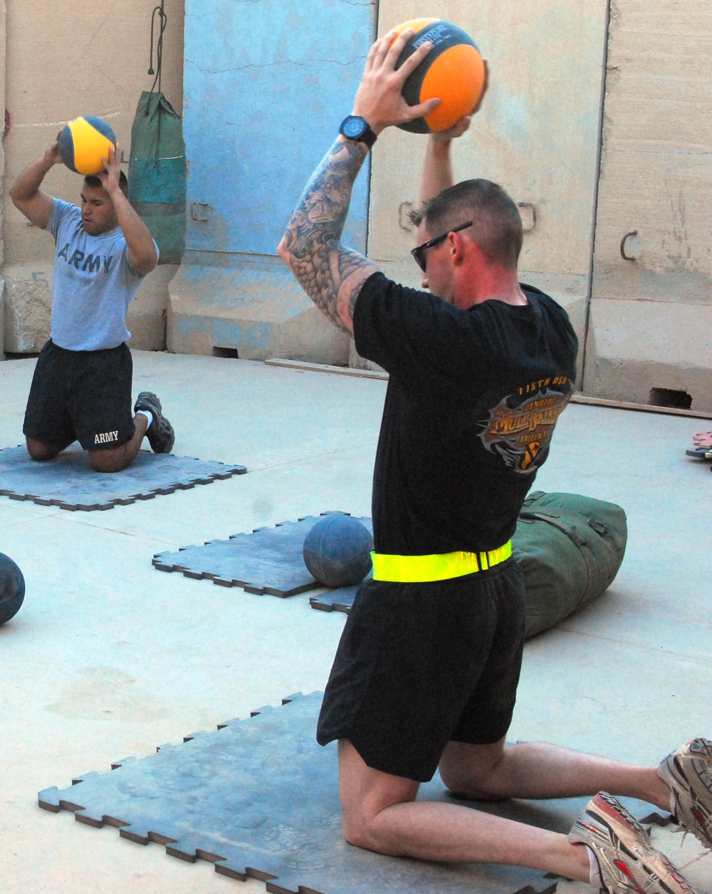 Importance of nutrition and exercise during deployment