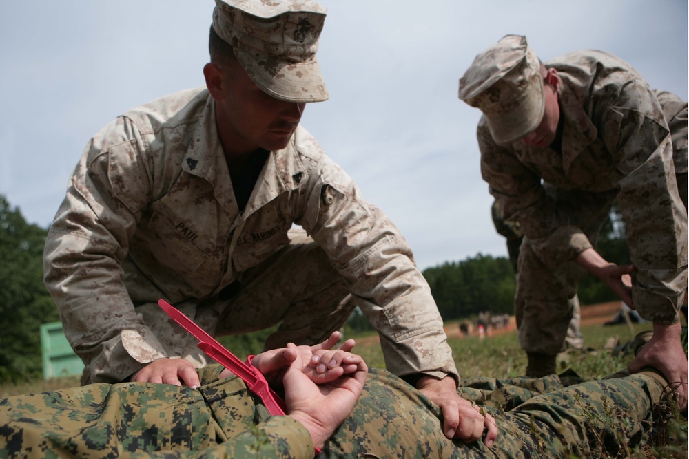 CLB-24 mass evacution exercise