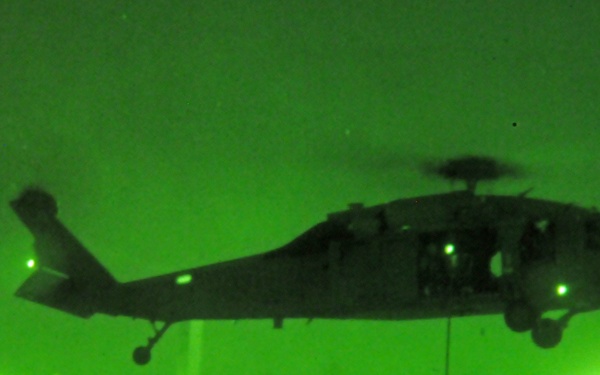 Jackal Stone11 exercise: Multi-National Special Operations Day, night fast rope training