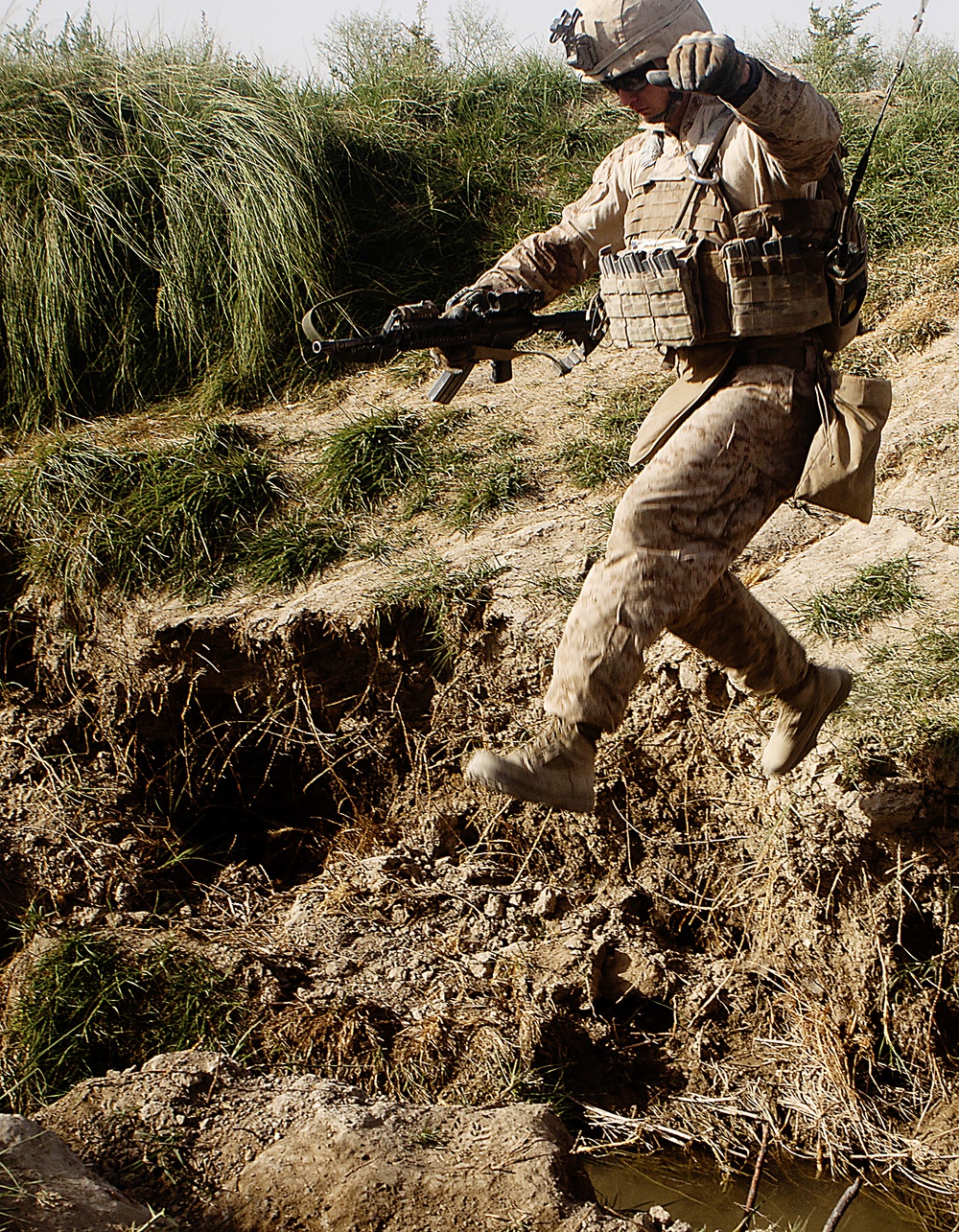 A sandstorm, IED and the squad that overcame