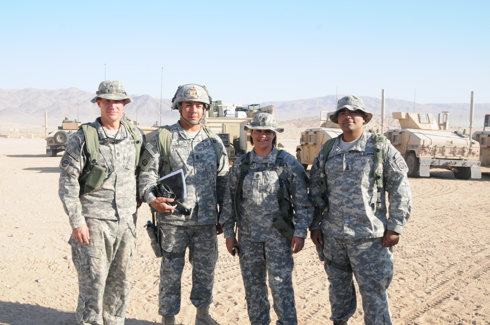 Top female non-commissioned officer in the 4th Brigade Combat Team, Command Sgt. Maj. Delia Quintero, shares perspective of being a Hispanic American and Army NCO