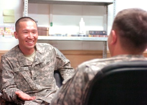 Secretary of the Army visits Blackjack soldiers at COB Warhorse