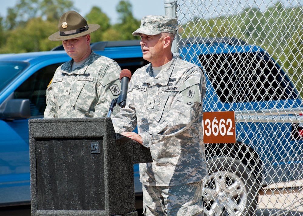 MP range dedication, Fort Leonard Wood