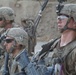 A dismounted patrol during Operation Enduring Freedom