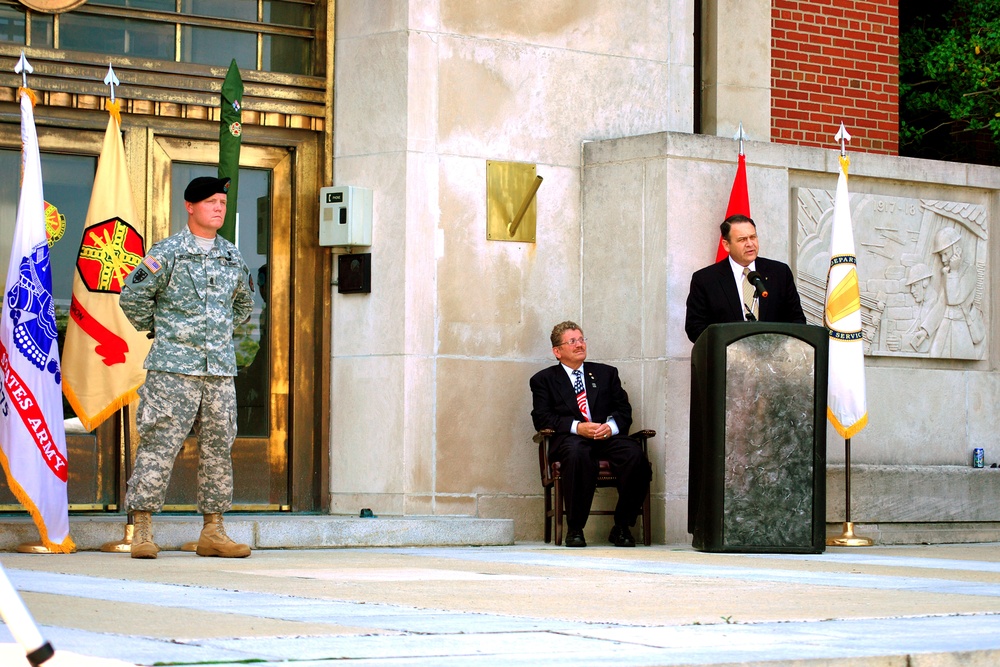 Fort Monmouth closure ceremony