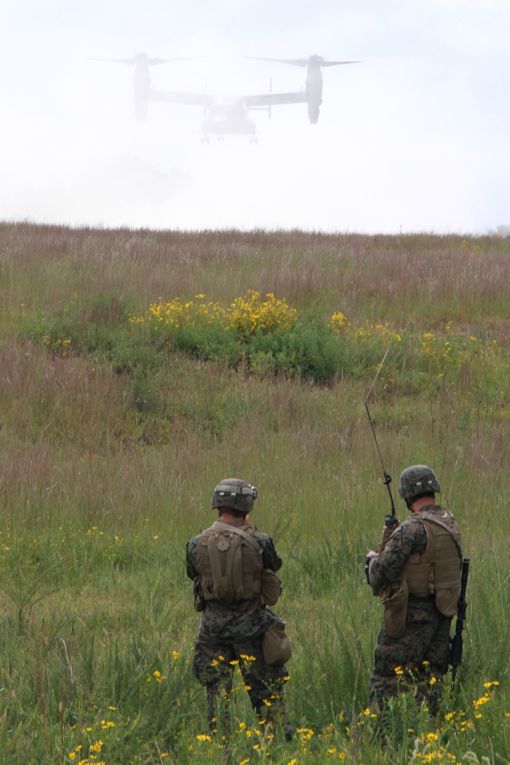 Marines train on assault operations at Fort Pickett