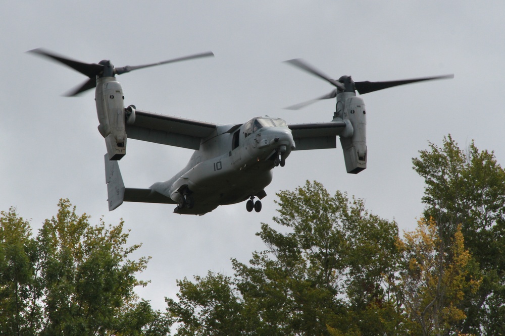Marines train on assault operations at Fort Pickett