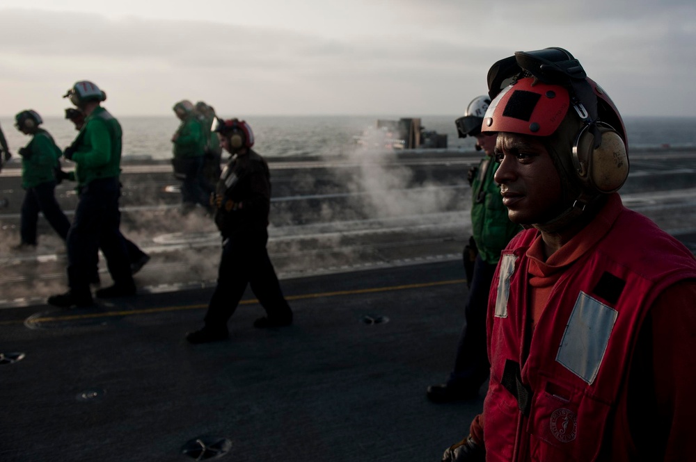 USS John C. Stennis action