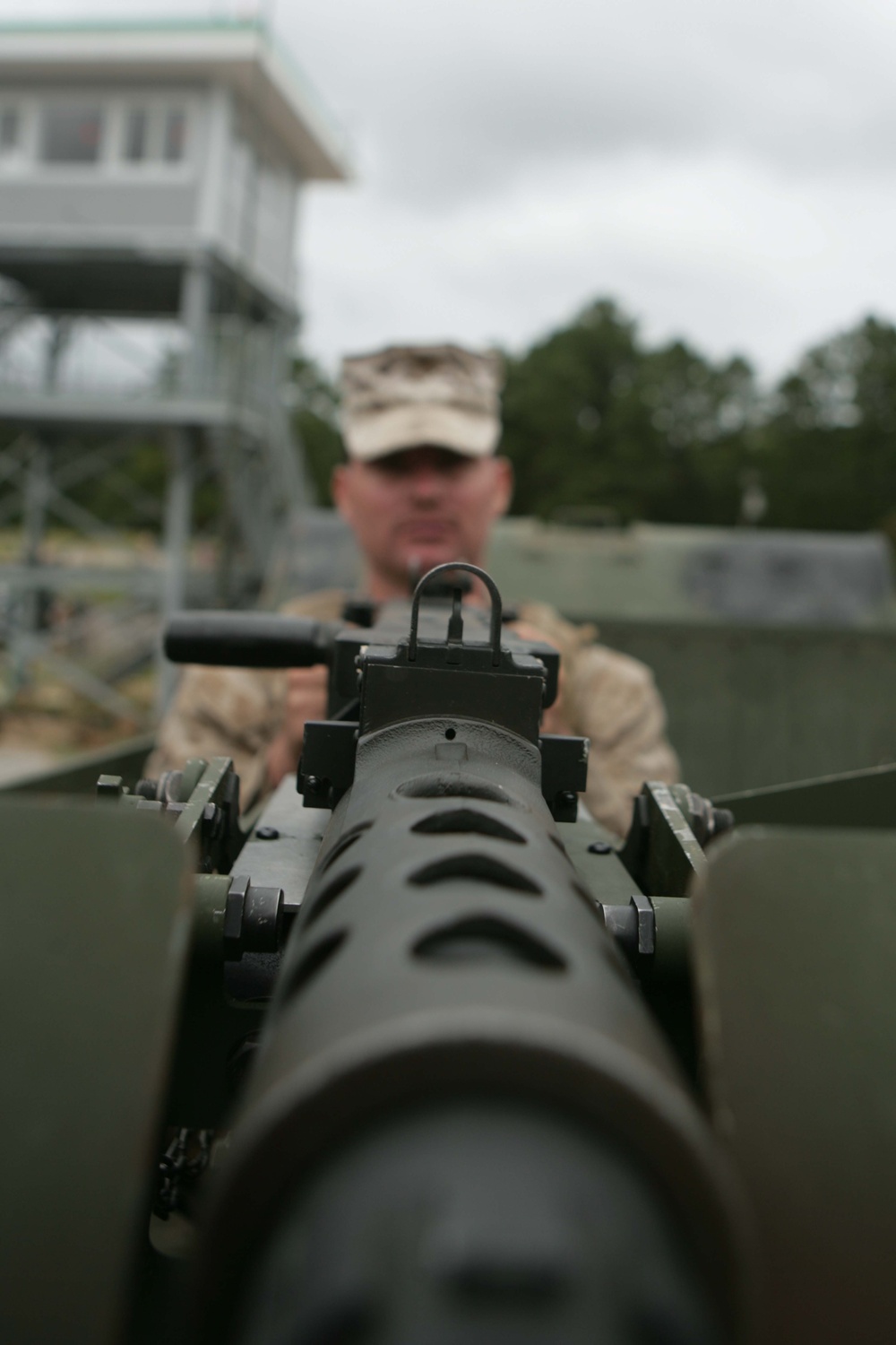 CLB-24 weapons fire