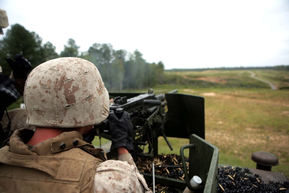 CLB-24 weapons fire