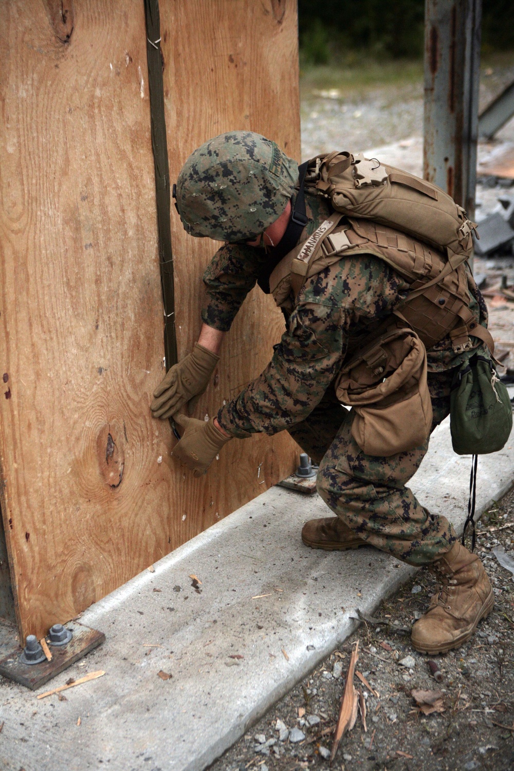 Combat Engineer Battalion demolition charges