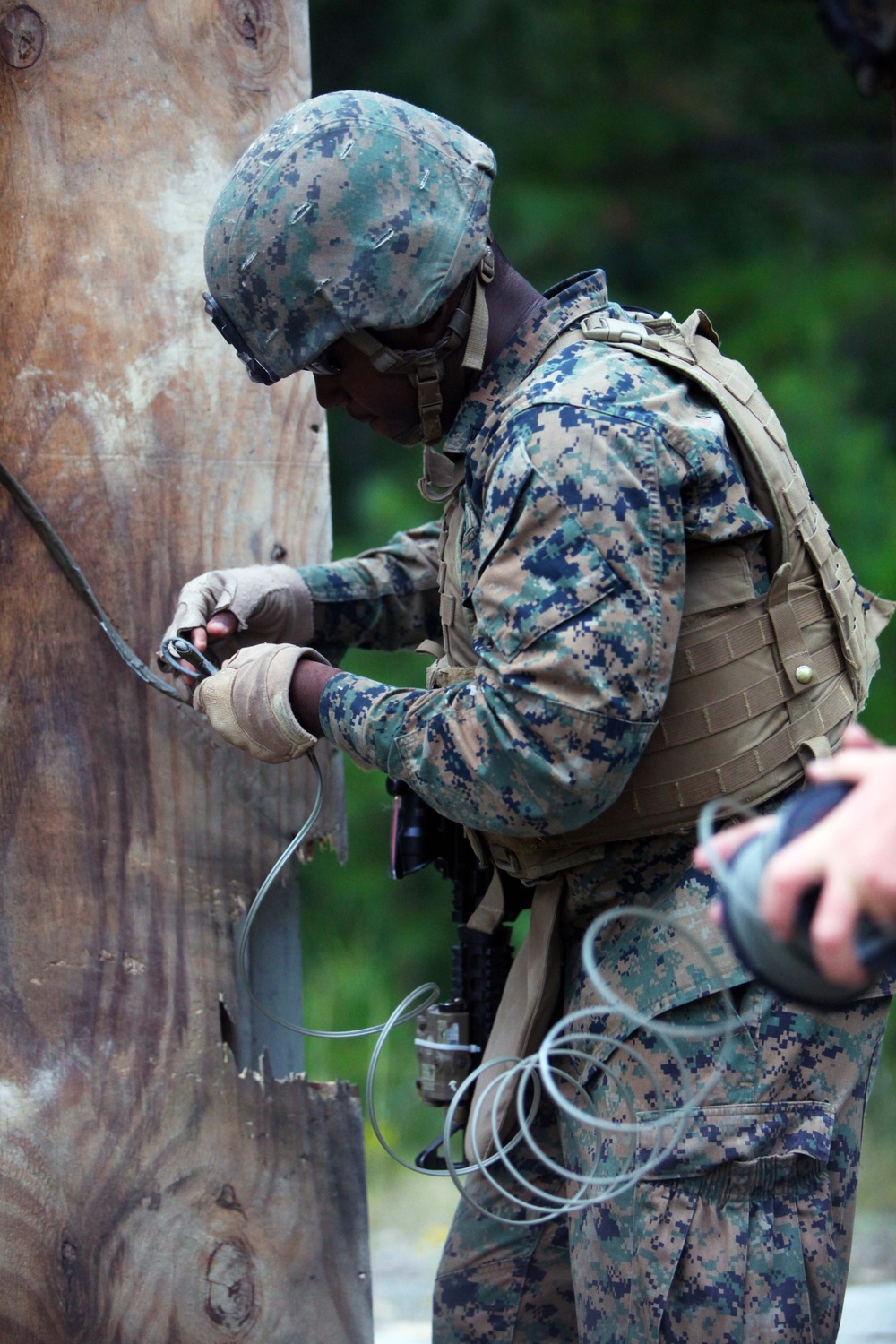 Combat Engineer Battalion demolition charges