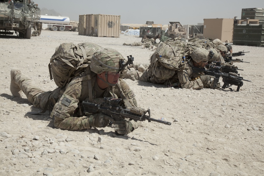 Training after an air assault mission