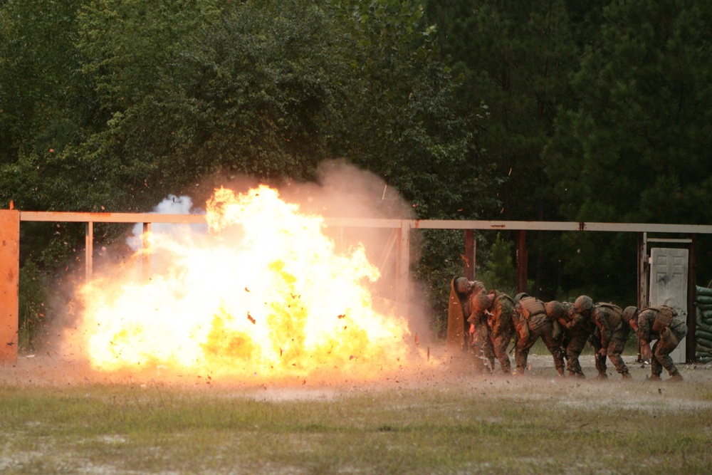 Combat Engineer Battalion demolition charges