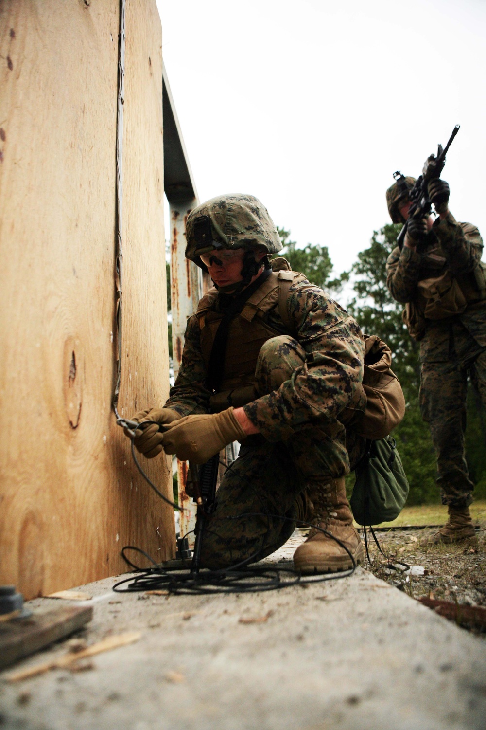 Combat Engineer Battalion demolition charges