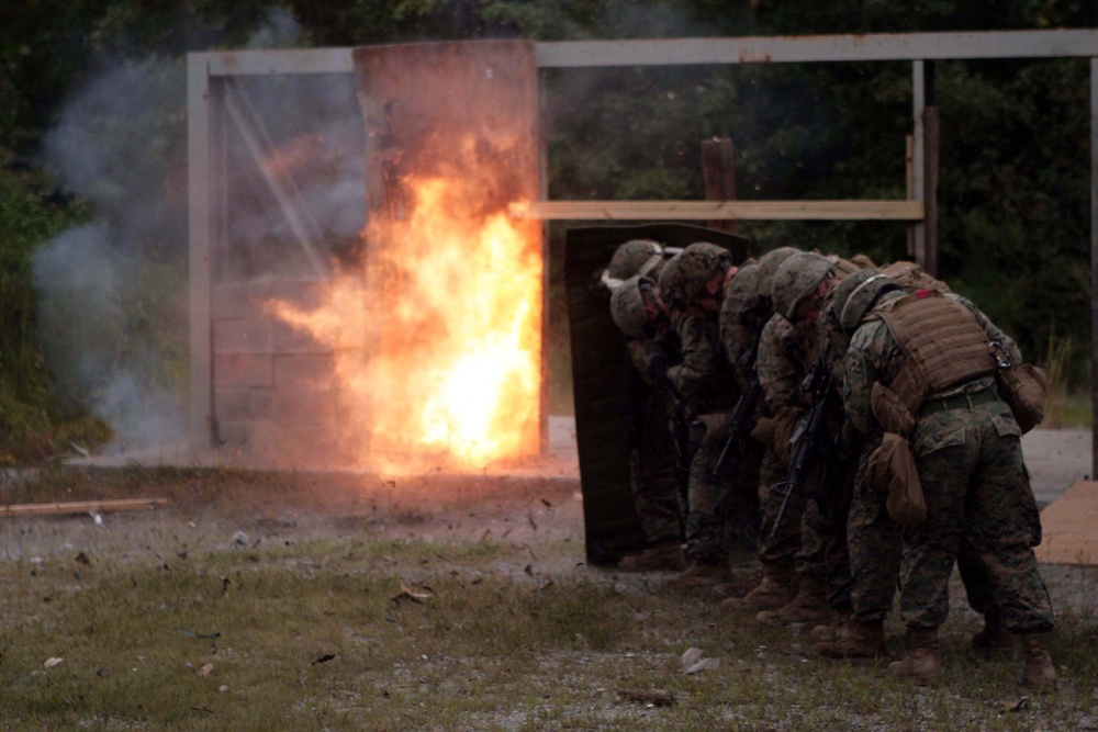 Combat Engineer Battalion demolition charges