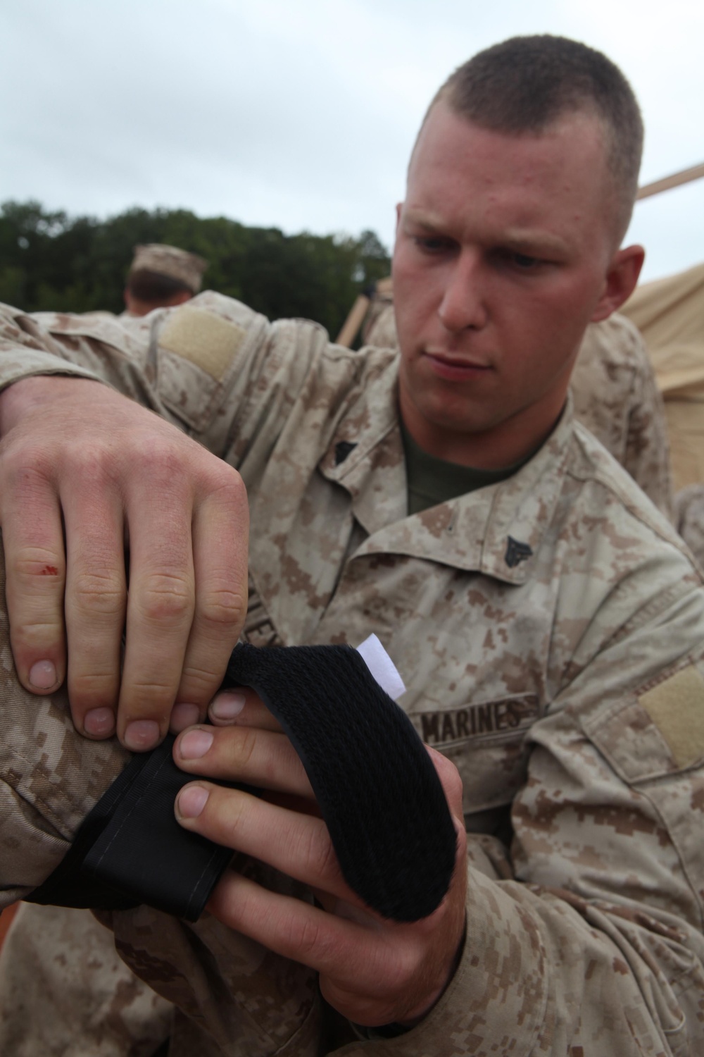 Deployment for Training exercise at Army Base Fort Pickett