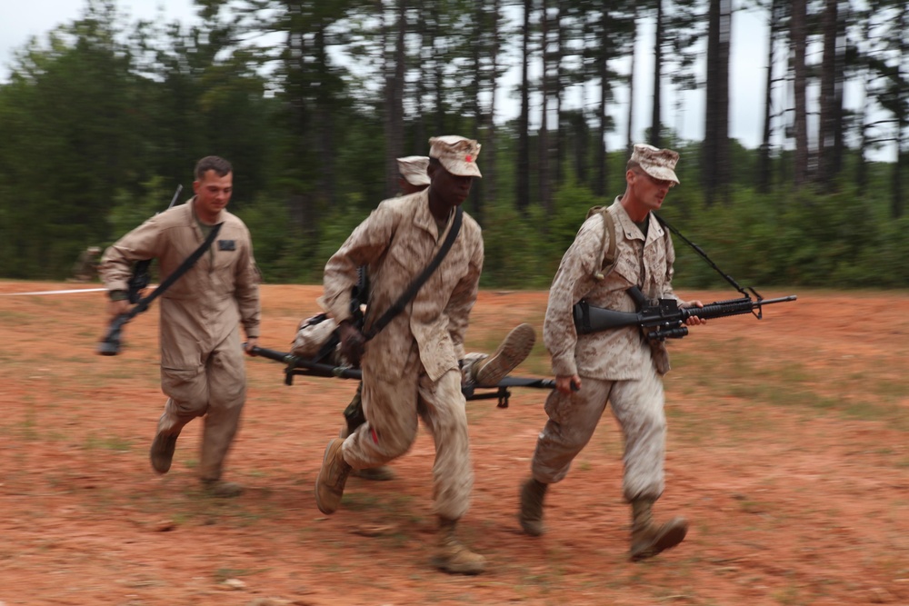 Deployment for Training exercise at Army Base Fort Pickett