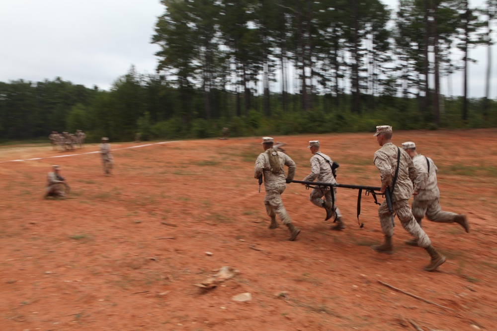 Deployment for Training exercise at Army Base Fort Pickett