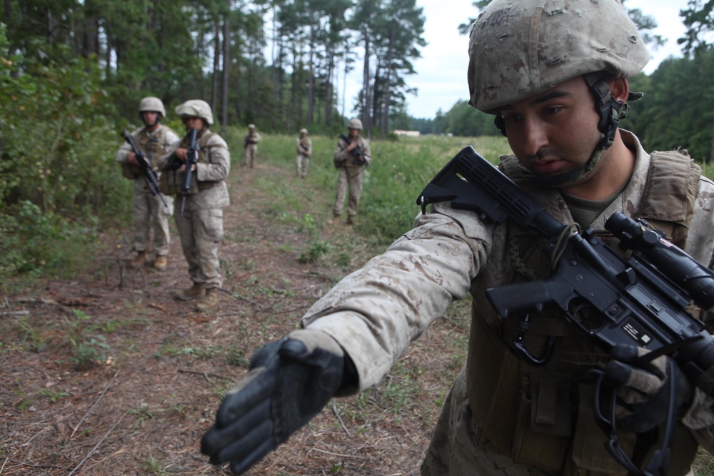 Deployment for Training exercise at Army Base Fort Pickett